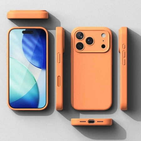 RINGKE ETUI SILICONE MAGNETIC MAGSAFE DO IPHONE 17 PRO MAX OCHRONA