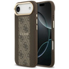 Etui Guess 4G Stripe MagSafe do iPhone   Air brązowy