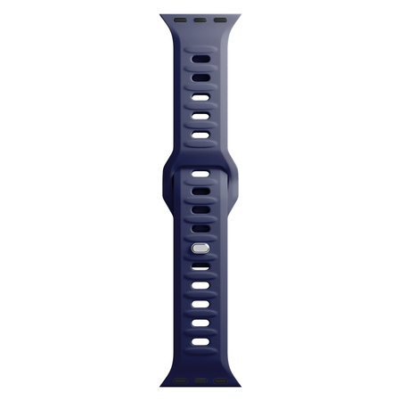 38/40/41/42 mm Ocean Blue (small) - 3mk Silicone Watch Strap for Apple