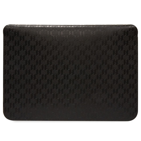 Karl Lagerfeld Sleeve KLCS14SAKLHPK 14 czarny/black Saffiano Plaque