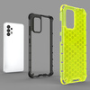 Honeycomb etui pancerny pokrowiec z żelową ramką Samsung Galaxy A03s czarny