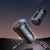 MCDODO POWERFUL FAST CAR CHARGER FOR PHONE 2X USB USB-C 33W LED