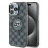 KARL LAGERFELD CASE DO IPHONE 15 PRO 6.1 MONOGRAM CHOUPETTE HEAD DO MAGSAFE