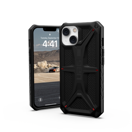 UAG Monarch - obudowa ochronna do iPhone 14 Plus (kevlar-black)
