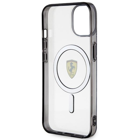 Etui Ferrari FEHMP14SURKT na iPhone 14 przezroczysty/- przezroczyste hardcase Outline Magsafe