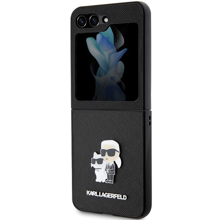 KARL LAGERFELD ETUI HARDCASE DO SAMSUNG Z FLIP5 F731 SAFIANO CHOUPETTE PIN
