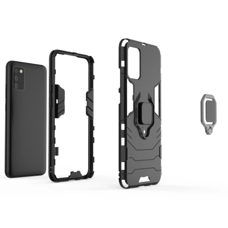HURTEL HYBRYDOWE ETUI POKROWIEC DO SAMSUNG GALAXY A03S WZMOCNIONE KRAWĘDZIE