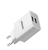 MOONX ładowarka sieciowa MC02 2.4A 12W 2xUSB + kabel Lightning Biały