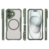 HURTEL ETUI SILIKONOWE CASE POKROWIEC DO MAGSAFE IPHONE 16 ZIELONE LEADING