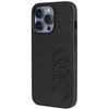 Etui Audi Synthetic Leather na iPhone 13 Pro / 13 - czarne AU-TPUPCIP13P-TT/D1-BK