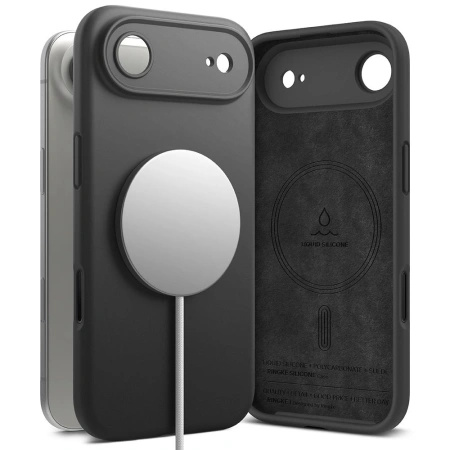 RINGKE ETUI SILIKONOWE MAGNETYCZNE DO IPHONE 17 AIR Z FUNKCJĄ