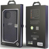 Etui Audi Carbon Fiber na iPhone 14 - czarne AU-TPUPCIP14-R8/D2-BK