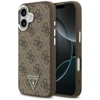 GUESS ETUI CASE DO IPHONE 17 Z LOGO TRIANGLE MAGSAFE SKÓRZANE