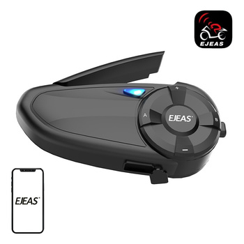 EJEAS INTERKOM MOTOCYKLOWY Q7 DO KASKU BLUETOOTH Z WYSOKĄ JAKOŚCIĄ DŹWIĘKU