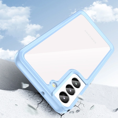 HURTEL ETUI POKROWIEC DO SAMSUNG GALAXY S23+ OUTER SPACE Z ELASTYCZNĄ RAMKĄ