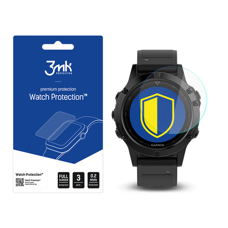 3MK SZKŁO OCHRONNE FLEXIBLEGLASS DO GARMIN FENIX 5 47 MM OCHRONA EKRANU