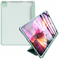 Stand Tablet Case etui Smart Cover pokrowiec na iPad Pro 12.9'' 2021 / 2020 z funkcja podstawki zielony