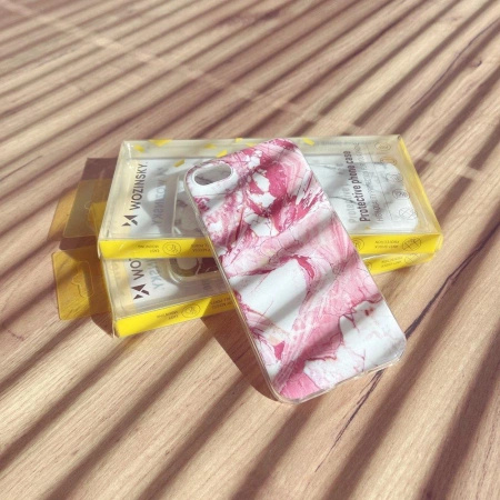 WOZINSKY MARBLE ETUI POKROWIEC DO SAMSUNG GALAXY S22+ Z WYJĄTKOWYM DESIGNEM