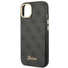 Guess GUHCP14MHG4SHK iPhone 14 Plus 6,7" czarny/black hard case 4G Vintage Gold Logo