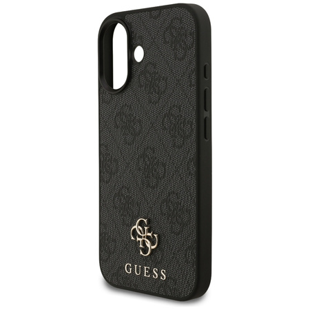 Etui Guess 4G Small Classic Logo MagSafe do iPhone 17 czarny