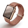 UNIQ pasek Aspen Apple Watch 44/42/45mm Series 4/5/6/7/8/SE/SE2 Braided różowy/grapefruit pink