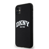 DKNY ETUI HARDCASE DO IPHONE 11 XR 6.1 Z LIQUID SILICONE DO MAGSAFE BIAŁE