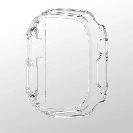 Etui ochronne AMAZINGTHING Minimal na Apple Watch UItra 3 49 mm - przezroczyste