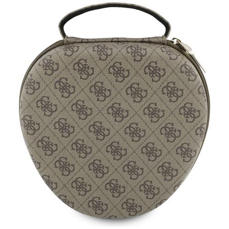 Etui na słuchawki Guess Carry Box        brązowy