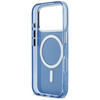 Etui Karl Lagerfeld Karl & Choupette     Back MagSafe do iPhone 17 Pro niebieski