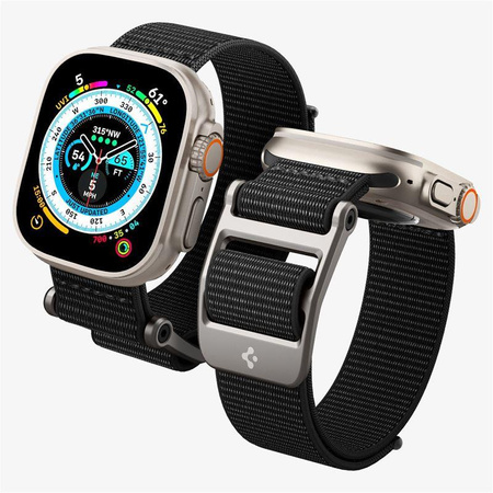 SPIGEN DURAPRO FLEX APPLE WATCH 4 / 5 / 6 / 7 / 8 / SE / ULTRA (42 / 44 / 45 / 49 MM) BLACK