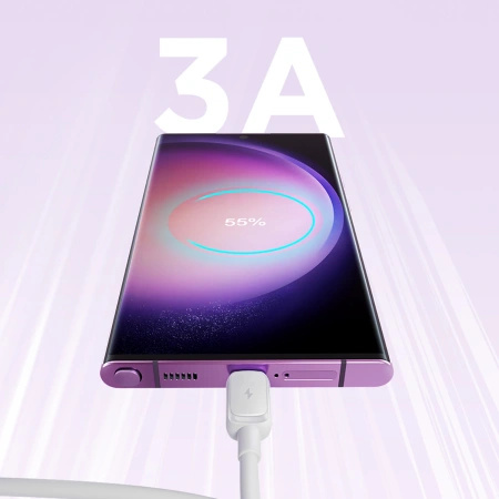 JOYROOM KABEL USB-C 3A 1.2M DO TELEFONÓW OPPO VIVO XIAOMI SZYBKIE ŁADOWANIE