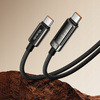 MCDODO KABEL USB-C USB-C SZYBKIE ŁADOWANIE DO LAPTOPA USB TYP C 240W 1M LED
