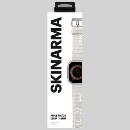 Pasek Skinarma Shokku do Apple Watch     49/46/45/44 MM frost