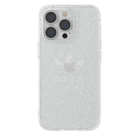Etui Adidas OR Protective na iPhone 13 Pro / 13 Clear Case Glitter - przezroczyste 47120
