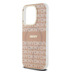 DKNY HARDCASE DO IPHONE 15 PRO DO MAGSAFE IML MONO STRIPE Z LOGO METALOWYM