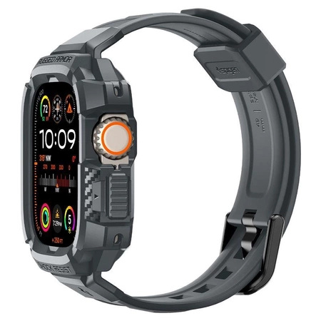 Etui Spigen Rugged Armor Pro na Apple Watch Ultra 1 / 2 (49 mm) - ciemnoszare