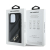 KARL LAGERFELD HARDCASE DO IPHONE 15 PRO MAX 6.7 DIAGONAL QUILTED POKROWIEC