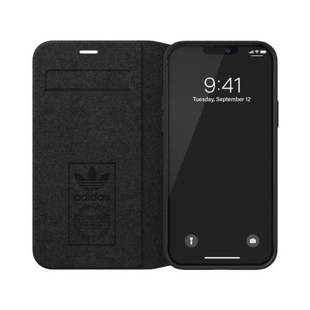 ADIDAS ETUI CASE DO IPHONE 12 12 PRO 6,1 OR BOOKLET PU SKÓRA OCHRONNE BIAŁE