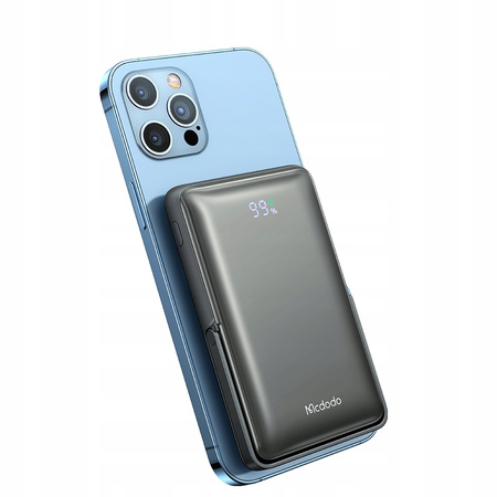 MCDODO POWERBANK INDUKCYJNY DO MAGSAFE 13 14 15 STOJAK BEZPRZEWODOWY 10000