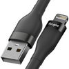 Ringke kabel USB-A - Lightning 480Mb/s 12W 1.2m czarny (CB09963RS)