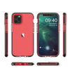 Spring Case pokrowiec żelowe etui z kolorową ramką do iPhone 12 mini żółty