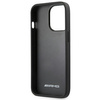 AMG AMHCP14LDOLBK iPhone 14 Pro 6,1" czarny/black hardcase Leather Hot Stamped