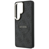 Etui Guess 4G Embossed Ring MagSafe do Samsung Galaxy S26 Ultra czarny
