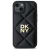 DKNY ETUI DO IPHONE 15 6.1 QUILTED STACK LOGO Z LUKSUSOWYM WYKOŃCZENIEM