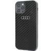 Etui Audi Carbon Fiber na iPhone 12 / iPhone 12 Pro - czarne AU-TPUPCIP12P-R8/D2-BK