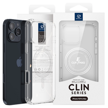 DUX DUCIS ETUI CASE MAGNETYCZNE DO MAGSAFE IPHONE 16 PRO MAX PRZEZROCZYSTE