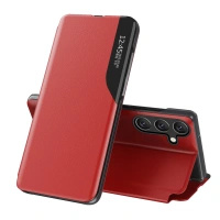HURTEL ETUI DO SAMSUNG GALAXY A56 Z PODSTAWKĄ I KLAPKĄ Z EKOLOGICZNEJ SKÓRY