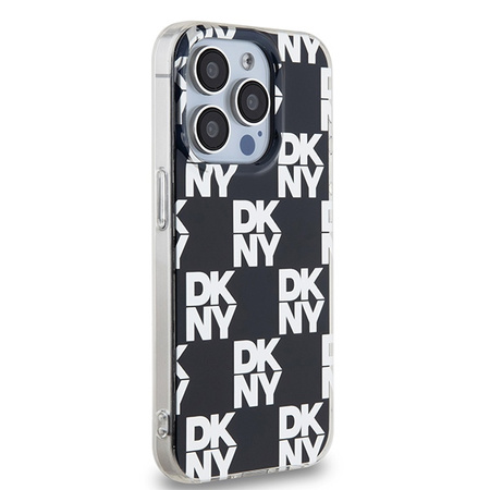 DKNY POKROWIEC HARDCASE DO IPHONE 15 PRO MAX 6.7 WZÓR CHECKERED MONO