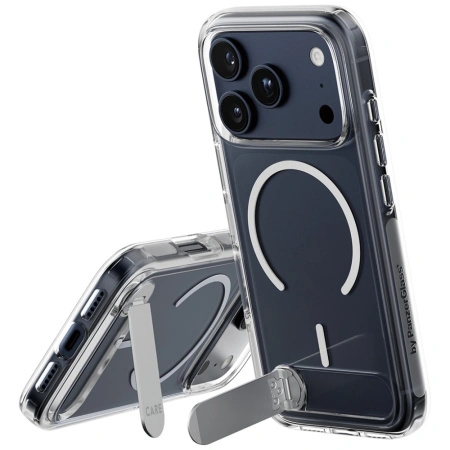 Etui CARE by PanzerGlass Feature w. Kickstand MagSafe na iPhone 17 Pro - przezroczyste