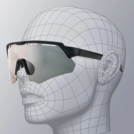 ROCKBROS OKULARY ROWEROWE POLARYZACYJNE Z OCHRONĄ UV I WKŁADKĄ KOREKCYJNĄ